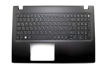 EAZRT00701A original Acer keyboard incl. topcase DE (german) black/black