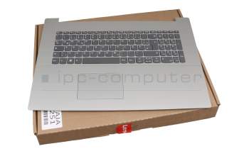 EC13R000100 original Lenovo keyboard incl. topcase DE (german) grey/silver