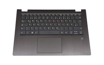 EC173000400 original Lenovo keyboard incl. topcase DE (german) grey/grey