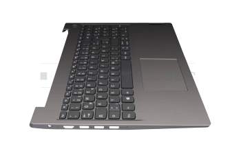 EC1JV000200 original Lenovo keyboard incl. topcase DE (german) grey/silver