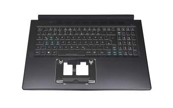 EC3JK000700-SSH3 original Acer keyboard incl. topcase DE (german) black/black with backlight