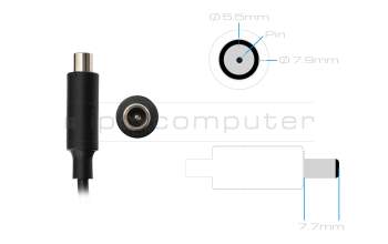 ESC.200Z original Acer AC-adapter square