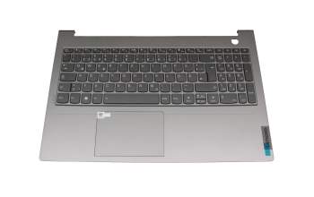 ET2XE000900WAH original Lenovo keyboard incl. topcase DE (german) grey/grey with backlight