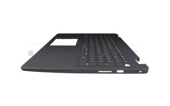 FA2X2000200-1 original Dell keyboard incl. topcase DE (german) grey/grey with backlight