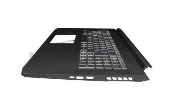 FA3BH000200 original Acer keyboard incl. topcase DE (german) black/black with backlight