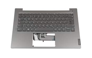 FALVA005010 original Lenovo keyboard incl. topcase DE (german) grey/grey with backlight