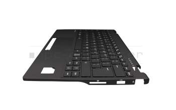 FJM20C3600JD859W original Fujitsu keyboard incl. topcase US (english) black/black with backlight