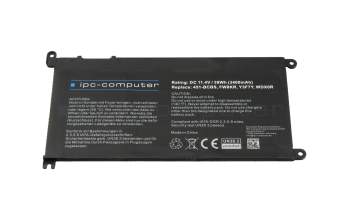 IPC-Computer battery 39Wh suitable for Dell Latitude 14 (3480)