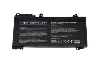 IPC-Computer battery 40Wh suitable for HP ZHAN 66 Pro 14 G3