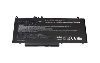 IPC-Computer battery 43Wh suitable for Dell Latitude 15 (3550)