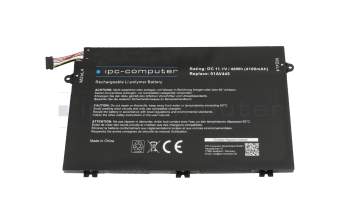 IPC-Computer battery 46Wh suitable for Lenovo ThinkPad E590 (20NB/20NC)