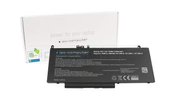 IPC-Computer battery 53Wh suitable for Dell Latitude 12 (E5250)