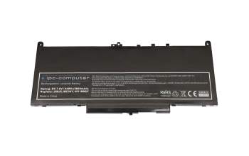 IPC-Computer battery 7.6V compatible to Dell 0NJJ2H with 44Wh