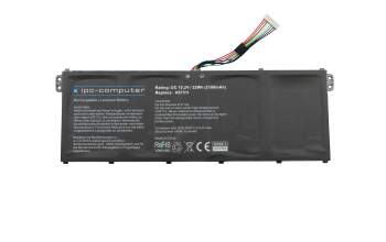 IPC-Computer battery AC14B8K (15.2V / 2100mAh) compatible to Acer AC14B8K with 32Wh