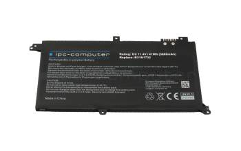 IPC-Computer battery compatible to Asus B31N1732 with 41Wh