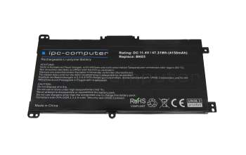 IPC-Computer battery compatible to HP HSTNN-UB7G with 47.31Wh