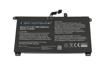 IPC-Computer battery compatible to Lenovo 00UR892 with 30Wh