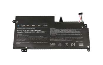 IPC-Computer battery compatible to Lenovo 01AV400 with 32Wh