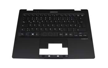 K68444070300 original Medion keyboard incl. topcase DE (german) black/black