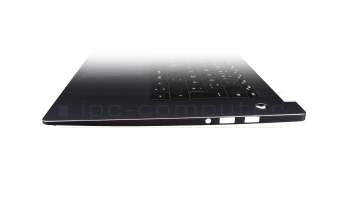 KSL51661NMC original Huawei keyboard incl. topcase DE (german) black/grey