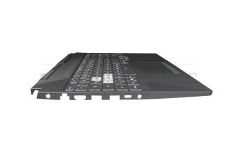 KT01-18A6AS01UIRA000 original Asus keyboard incl. topcase DE (german) black/transparent/black with backlight