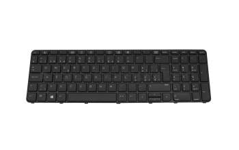 Keyboard CH (swiss) black/black matte original suitable for HP ProBook 455 G3