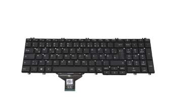 Keyboard DE (german) black original suitable for Dell Latitude 15 (5511)