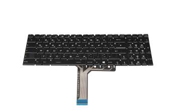 Keyboard DE (german) black original suitable for MSI GL63 8SE/8SEK (MS-16P7)