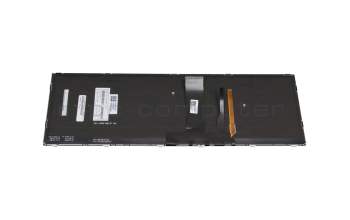 Keyboard DE (german) black with backlight (N85) original suitable for Medion Erazer P6605 (N857EJ1)