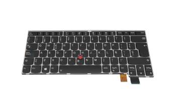 Keyboard SP (spanish) black with backlight and mouse-stick original suitable for Lenovo ThinkPad T470s (20HF/20HG/20JS/20JT)