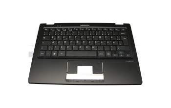 Keyboard incl. topcase DE (german) black/black original suitable for Emdoor NT13A