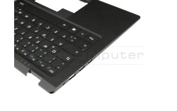 Keyboard incl. topcase DE (german) black/black original suitable for Medion Akoya E3221 (YS13G)