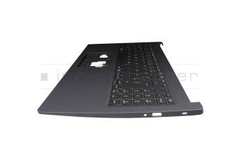 Keyboard incl. topcase DE (german) black/black with backlight original suitable for Acer Aspire 5 (A515-45)