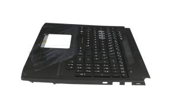 Keyboard incl. topcase DE (german) black/black with backlight original suitable for Asus ROG Strix SCAR GL503VM