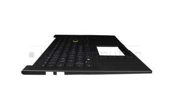 Keyboard incl. topcase DE (german) black/black with backlight original suitable for Asus X513IA