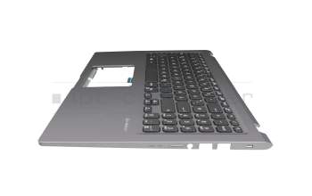 Keyboard incl. topcase DE (german) black/grey original suitable for Asus ExpertBook P1 P1511CEA