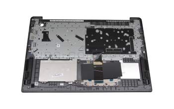 Keyboard incl. topcase DE (german) grey/grey original suitable for Lenovo IdeaPad 3-17ITL6 (82H9)