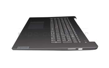 Keyboard incl. topcase DE (german) grey/grey original suitable for Lenovo IdeaPad 3-17ITL6 (82H9)