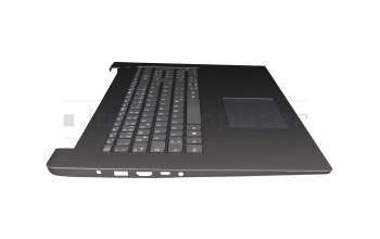 Keyboard incl. topcase DE (german) grey/grey original suitable for Lenovo IdeaPad 3-17ITL6 (82H9)