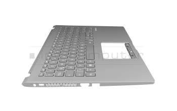 Keyboard incl. topcase DE (german) white/silver original suitable for Asus VivoBook 15 X509DA