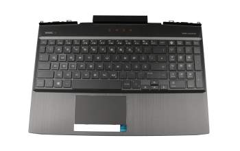 L33166-041 original HP keyboard incl. topcase DE (german) black/black with backlight