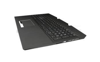 L61637-041 original HP keyboard incl. topcase DE (german) black/black with backlight