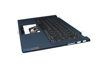 LC560-14 original Lenovo keyboard incl. topcase DE (german) dark grey/blue with backlight blue