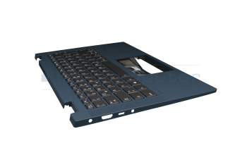 LC560-14 original Lenovo keyboard incl. topcase DE (german) dark grey/blue with backlight blue