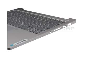 LCM19J16D0J686QW original Lenovo keyboard incl. topcase DE (german) black/grey with backlight