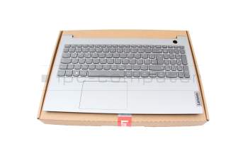 LCM19J36DJ686A original Lenovo keyboard incl. topcase DE (german) grey/grey with backlight