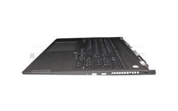 LCM20L36D0J6862 original Lenovo keyboard incl. topcase DE (german) grey/grey with backlight