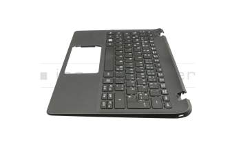 NK.I1117.04B original Acer keyboard incl. topcase DE (german) black/black