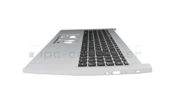 NKI15121ZG original Acer keyboard incl. topcase DE (german) black/silver