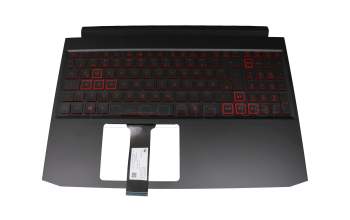 NKI15130NR original Acer keyboard incl. topcase DE (german) black/black with backlight